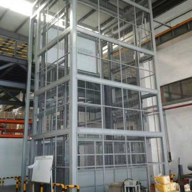 英州镇导轨式升降平台货梯